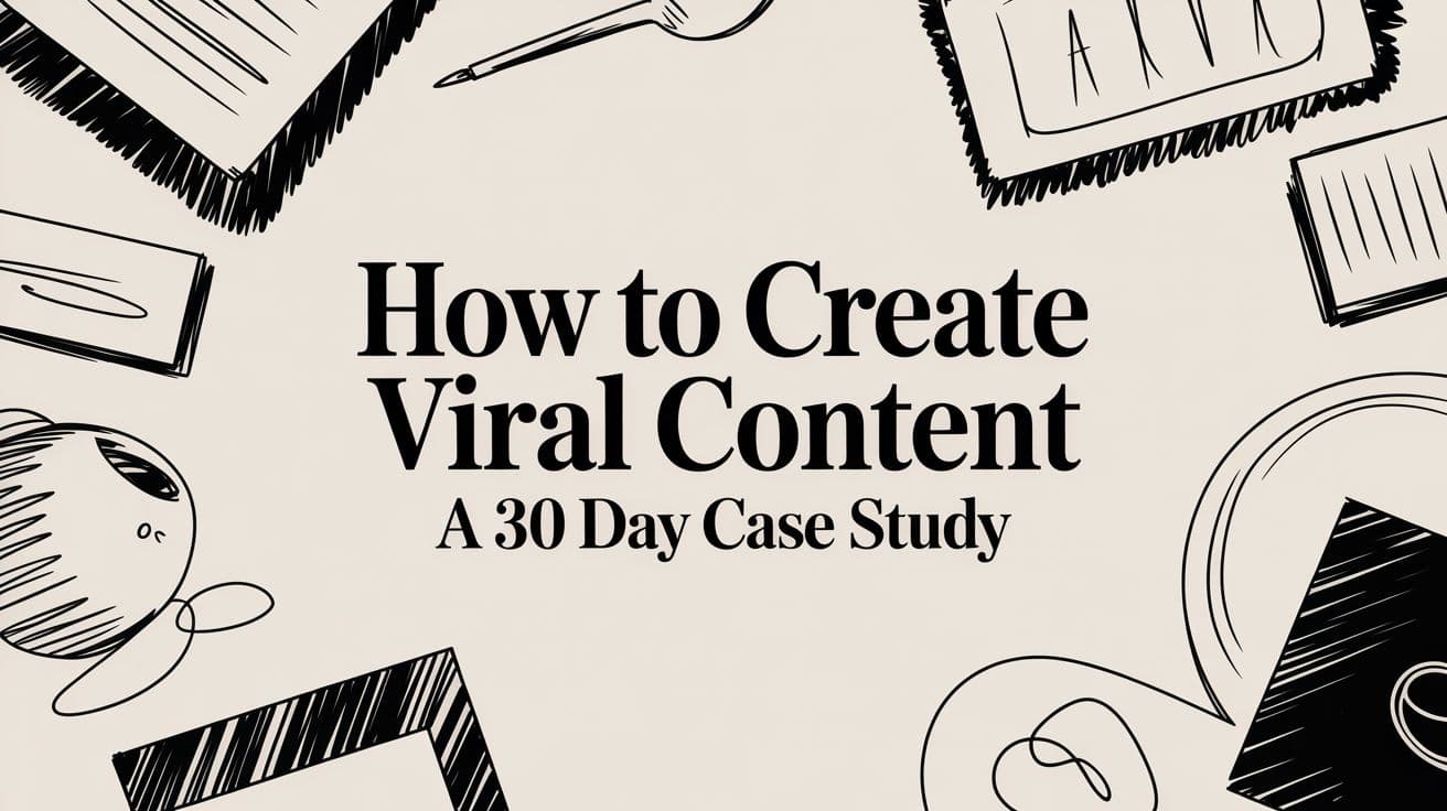 I Spent 30 Days Trying to Make Content Go Viral. Here’s What Actually Worked.