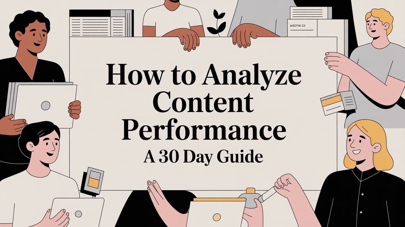 I Spent 30 Days Analyzing My Content Performance. Here's What Actually Worked.