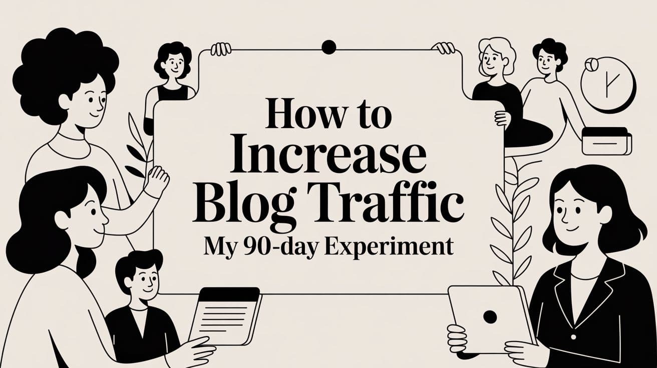 My 90-Day Experiment That Increased My Blog Traffic By 412%