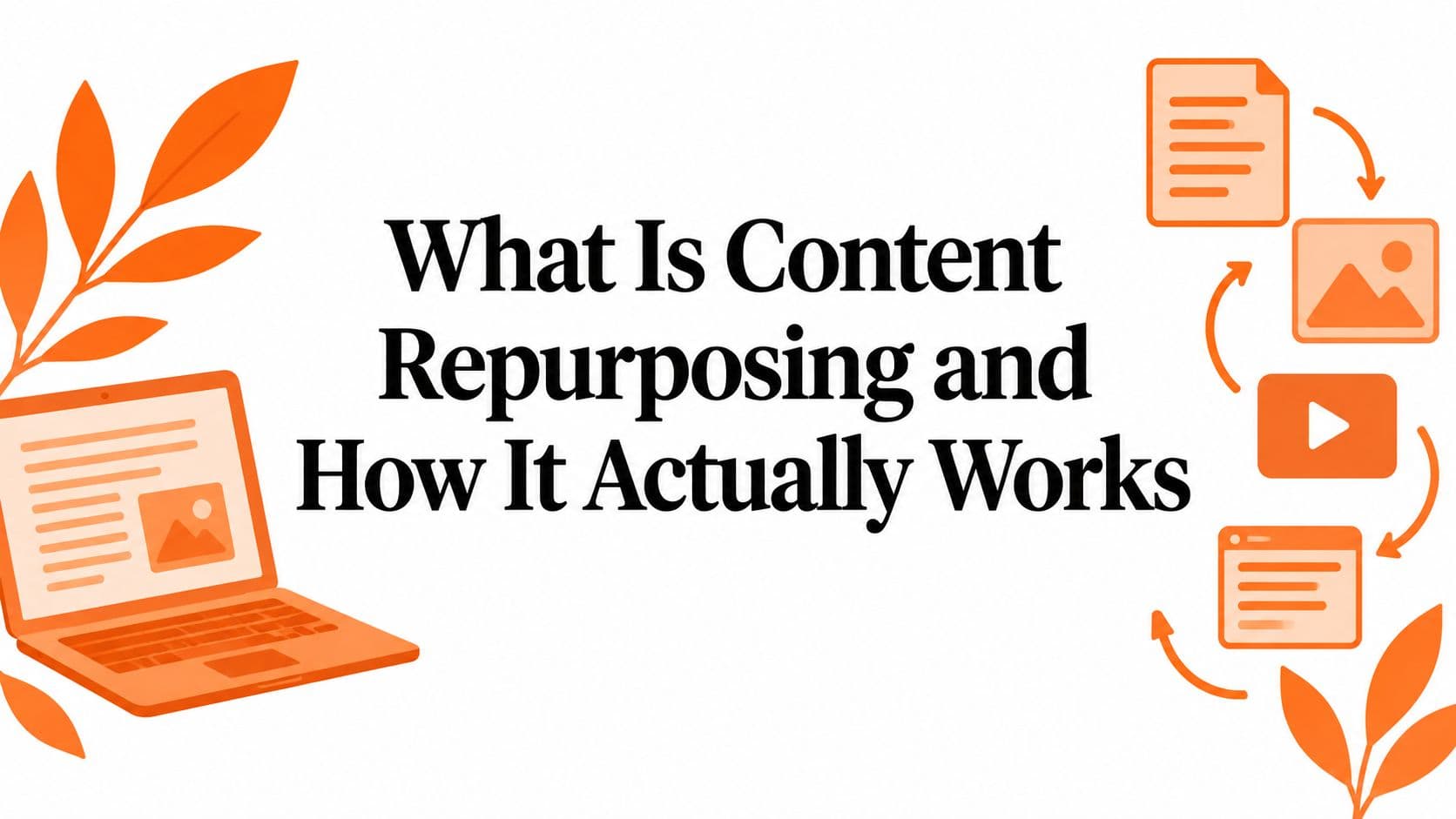What Is Content Repurposing and How It Actually Works