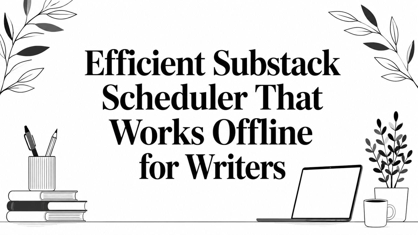 Efficient Substack Scheduler That Works Offline for Writers