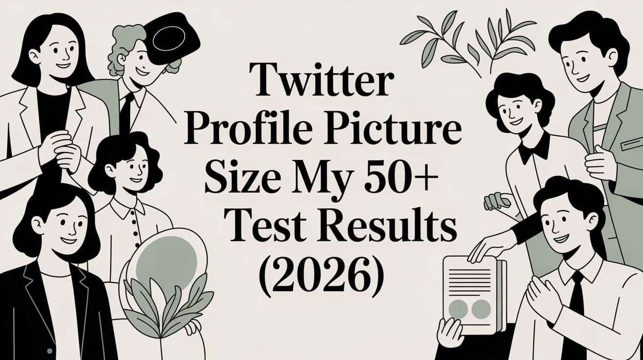 Twitter Profile Picture Size My 50+ Test Results (2026)