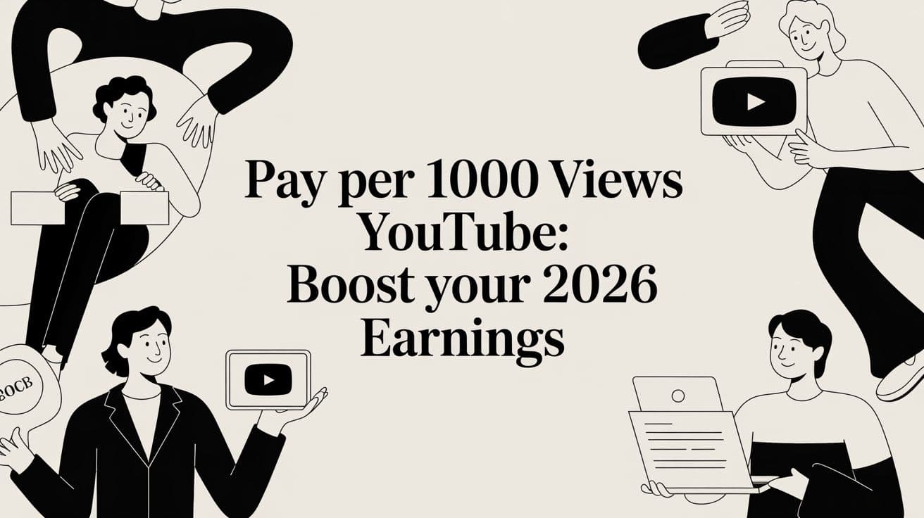 Pay Per 1000 Views YouTube: Boost Your 2026 Earnings