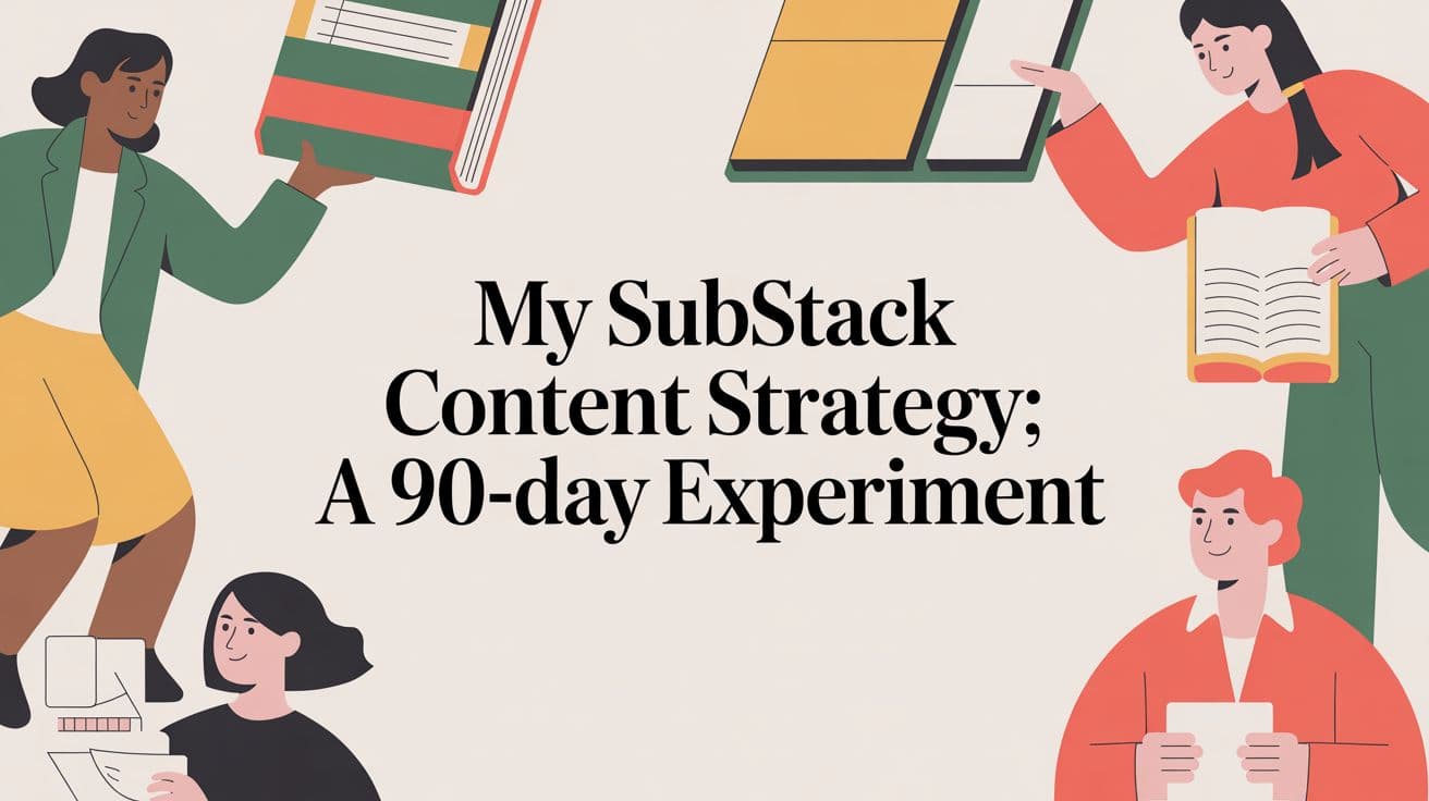 My Substack Content Strategy: A 90-Day Experiment