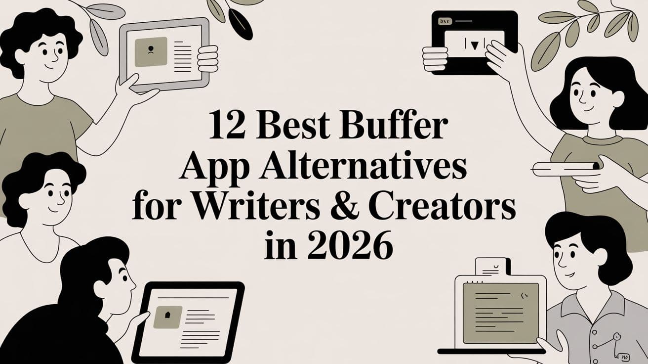 12 Best Buffer App Alternatives for Writers & Creators in 2026