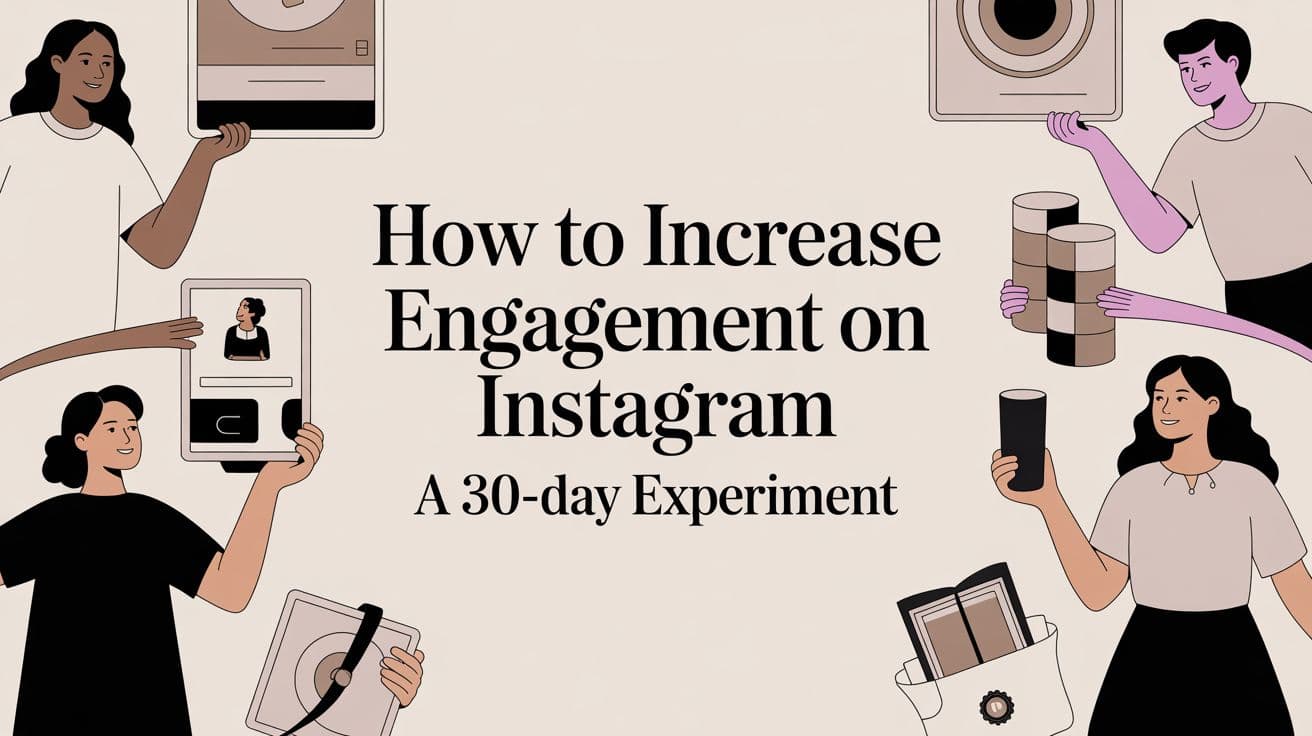 My 30-Day Experiment to Increase Instagram Engagement (And What Actually Worked)