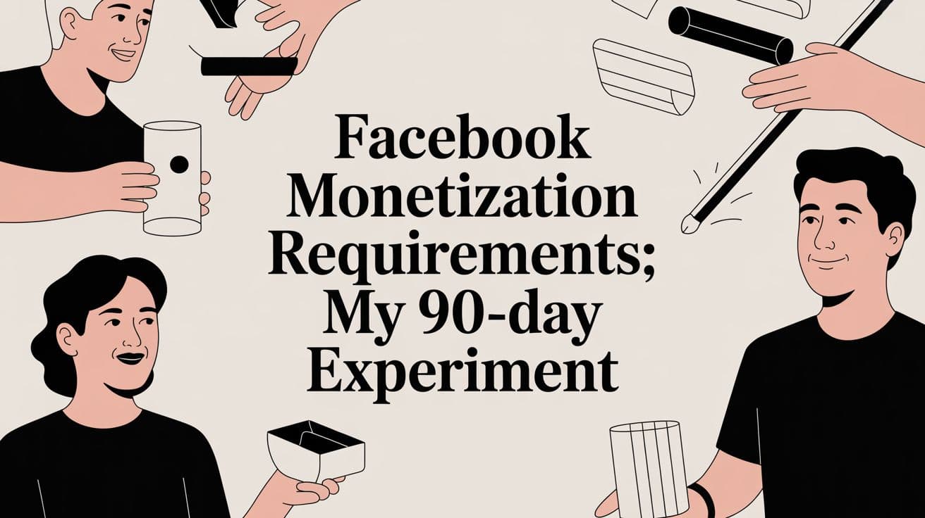 Facebook Monetization Requirements: My 90-Day Experiment