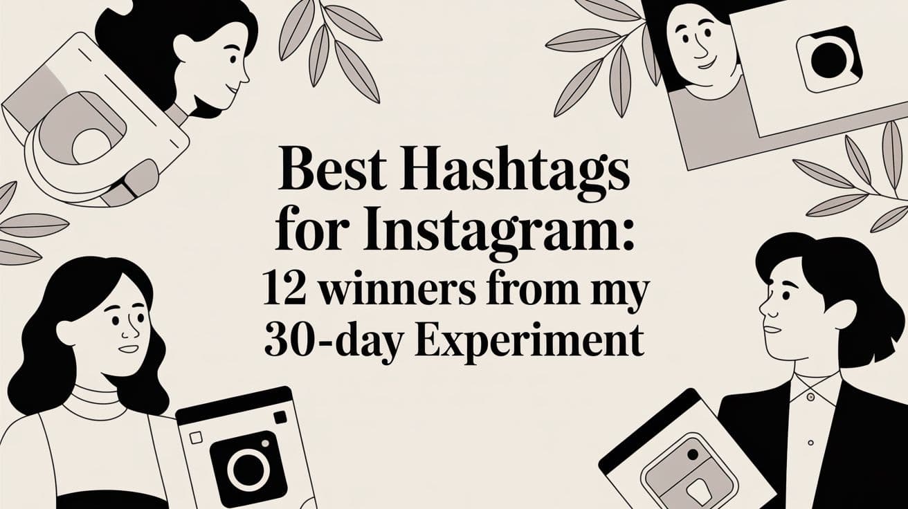 Best Hashtags for Instagram: 12 Winners From My 30-Day Experiment