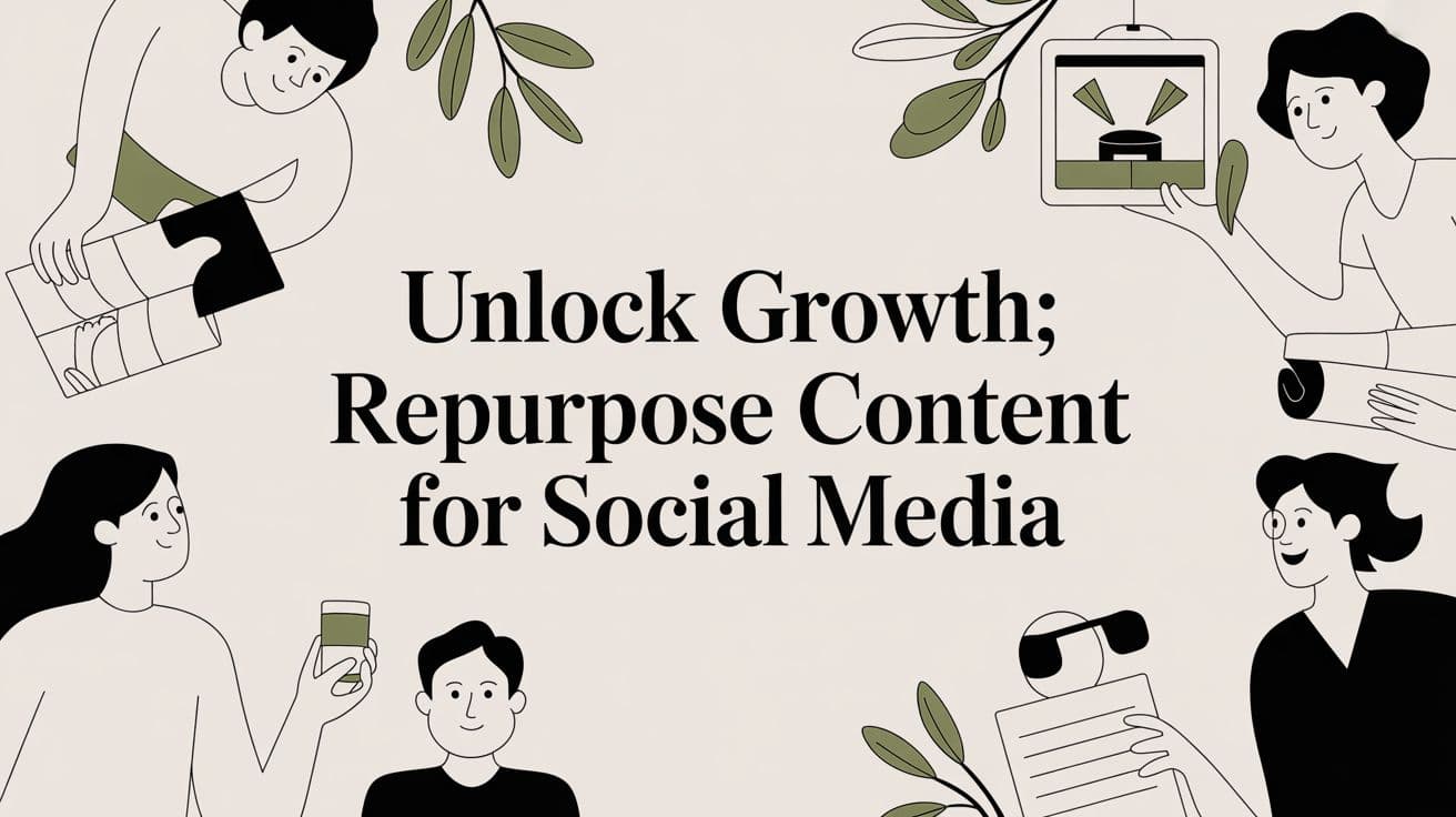 Unlock Growth: Repurpose Content for Social Media