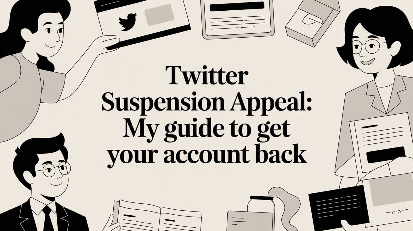Twitter Suspension Appeal: My Guide to Get Your Account Back