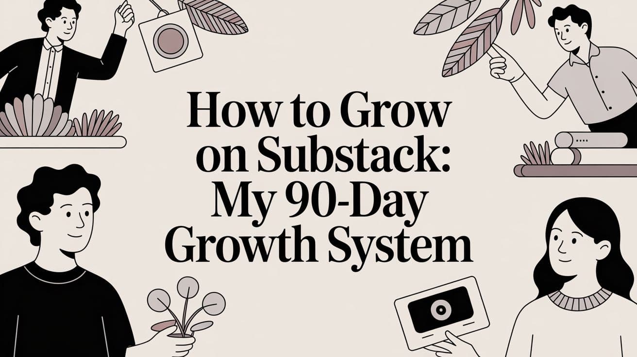 How to Grow on Substack: My 90-Day Growth System