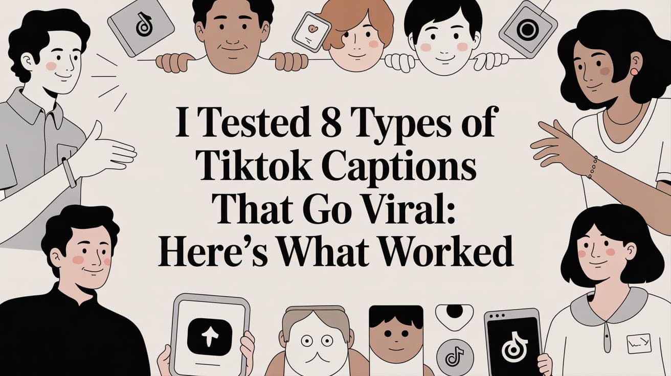 I Tested 8 Types of TikTok Captions That Go Viral: Here's What Worked