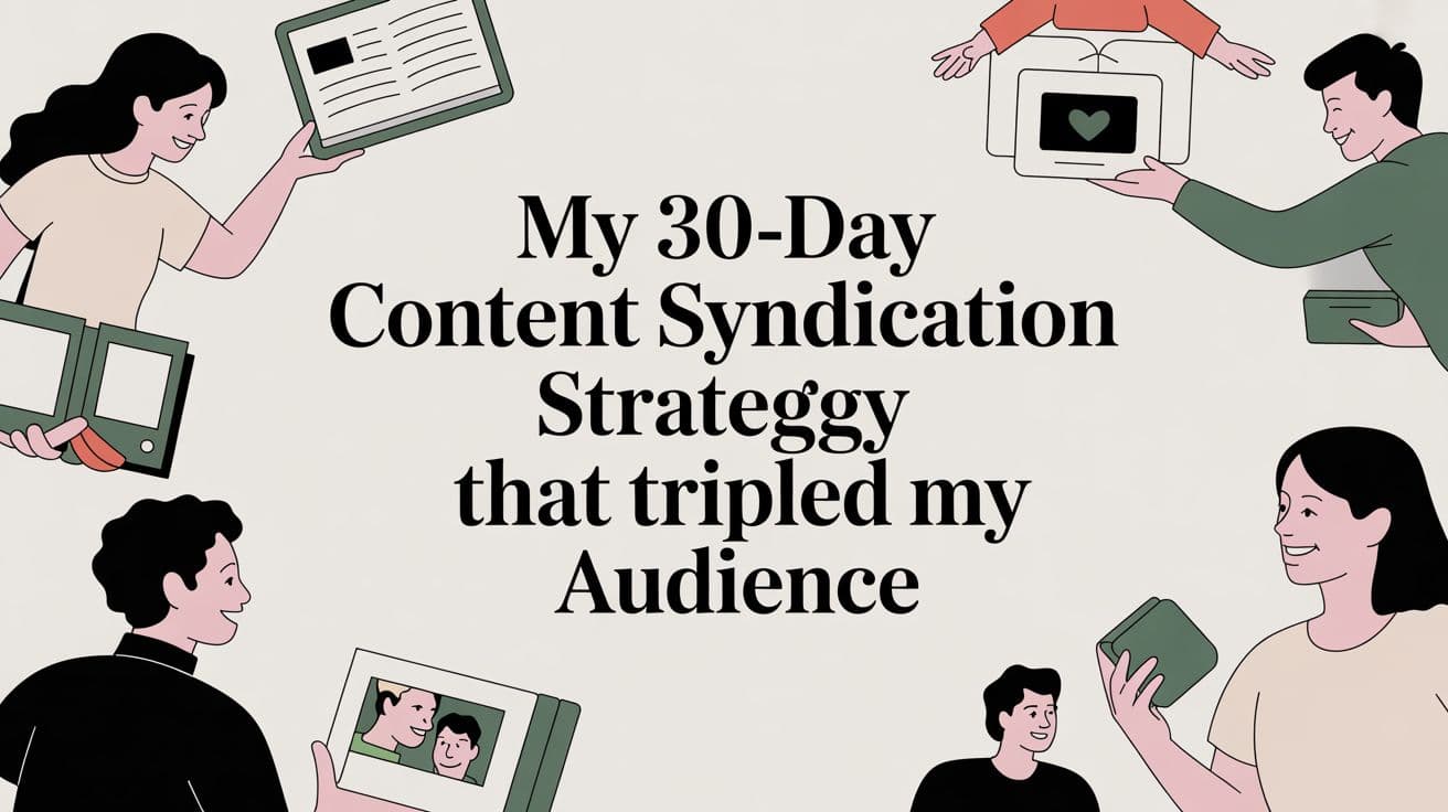 My 30-Day Content Syndication Strategy: How I Tripled My Audience by Automating My Substack