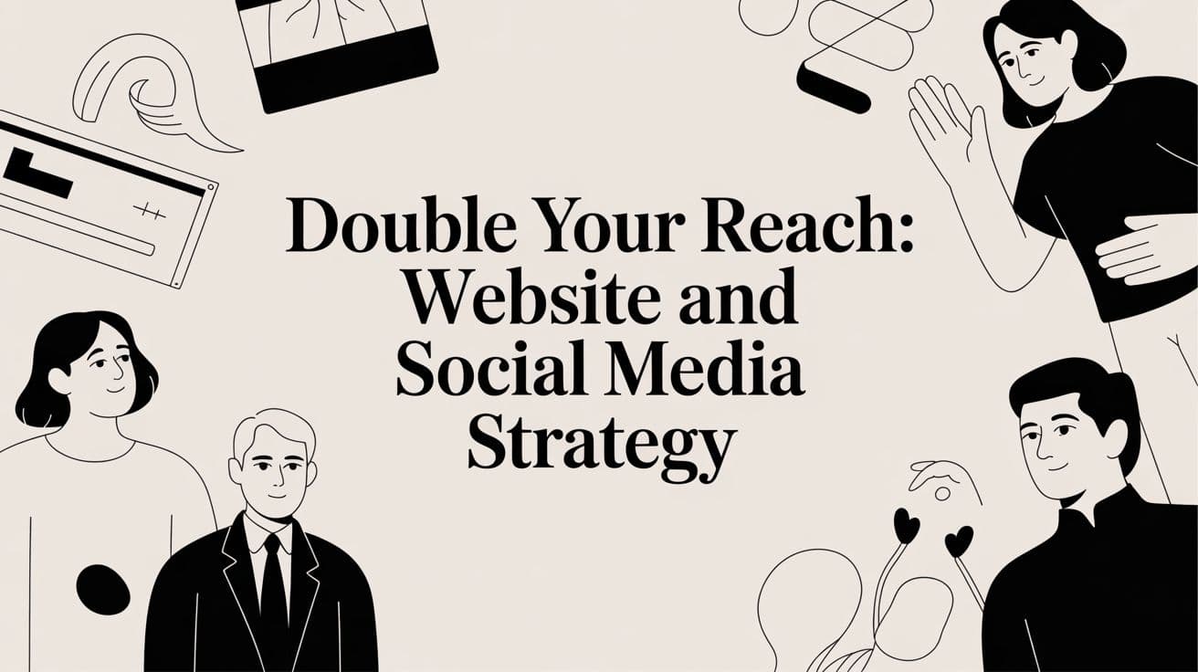 Double Your Reach: Website and Social Media Strategy