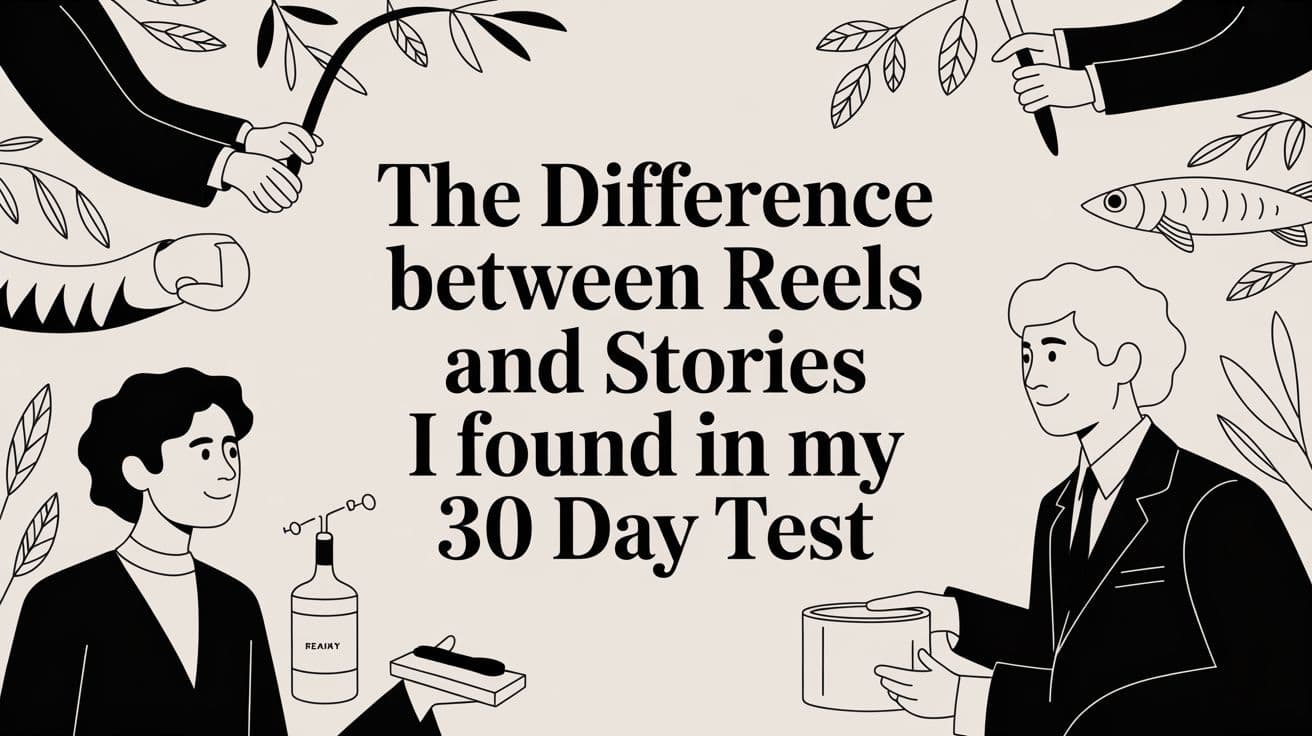 Reels vs Stories: I Ran a 30-Day Experiment. Here's What I Found.