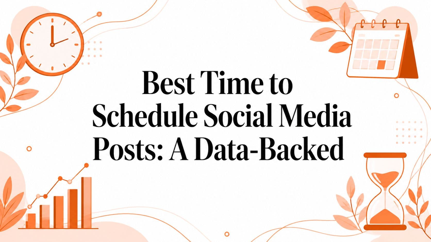 Best Time to Schedule Social Media Posts: A Data-Backed