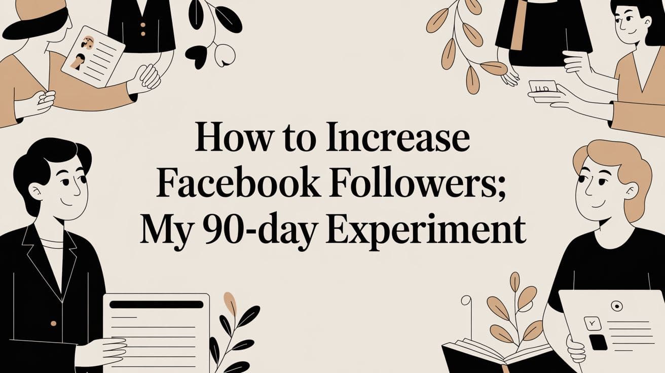 How to Increase Facebook Followers: My 90-Day Experiment