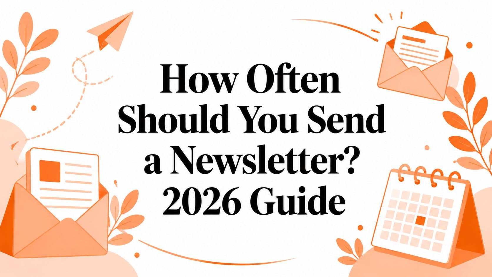 How Often Should You Send a Newsletter? 2026 Guide