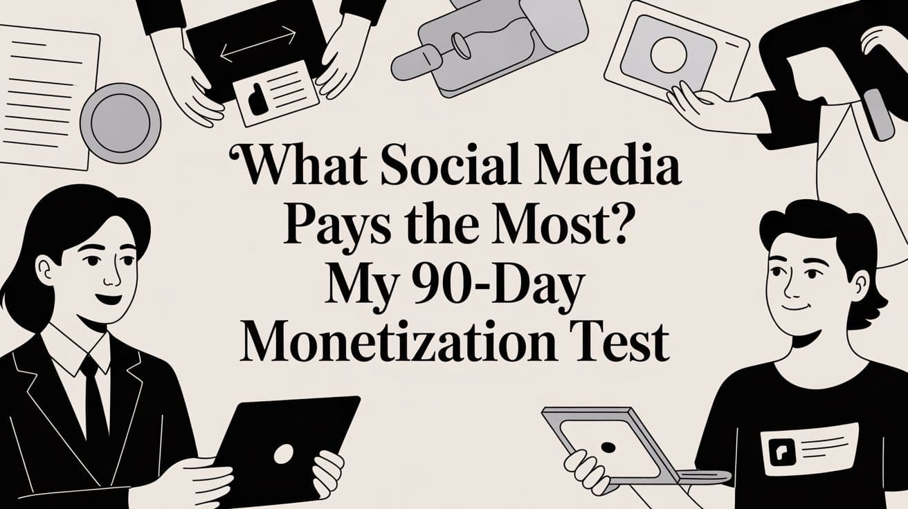 What Social Media Pays the Most? My 90-Day Monetization Experiment