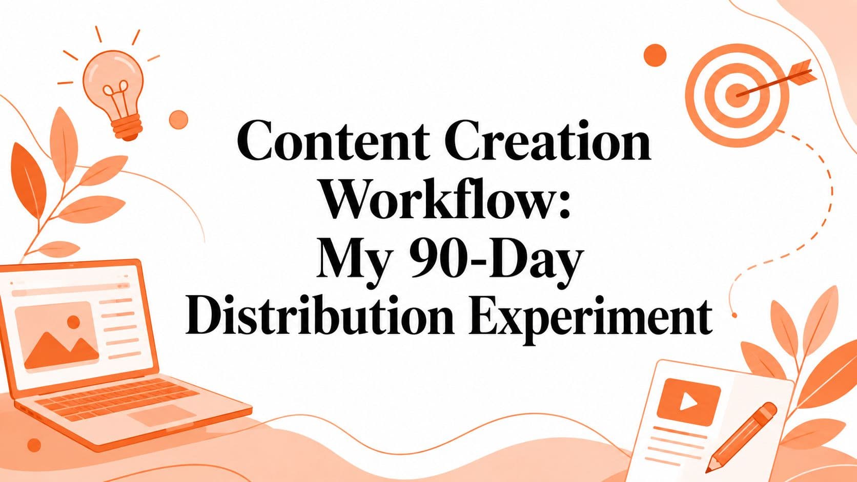 Content Creation Workflow: My 90-Day Distribution Experiment
