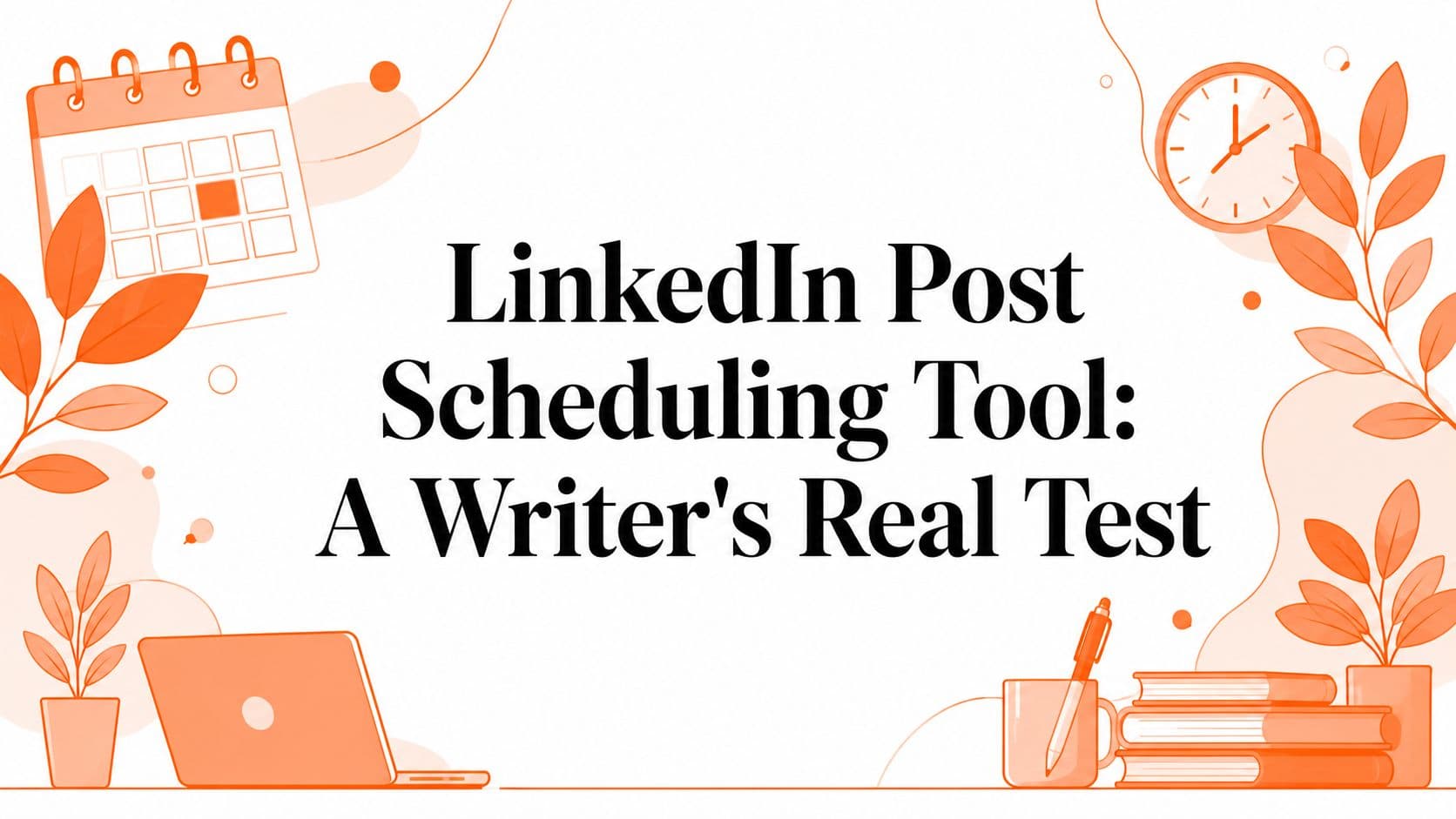 LinkedIn Post Scheduling Tool: A Writer's Real Test