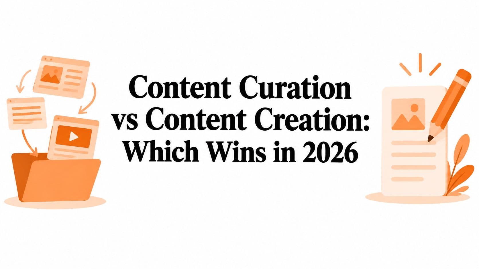 Content Curation vs Content Creation: Which Wins in 2026