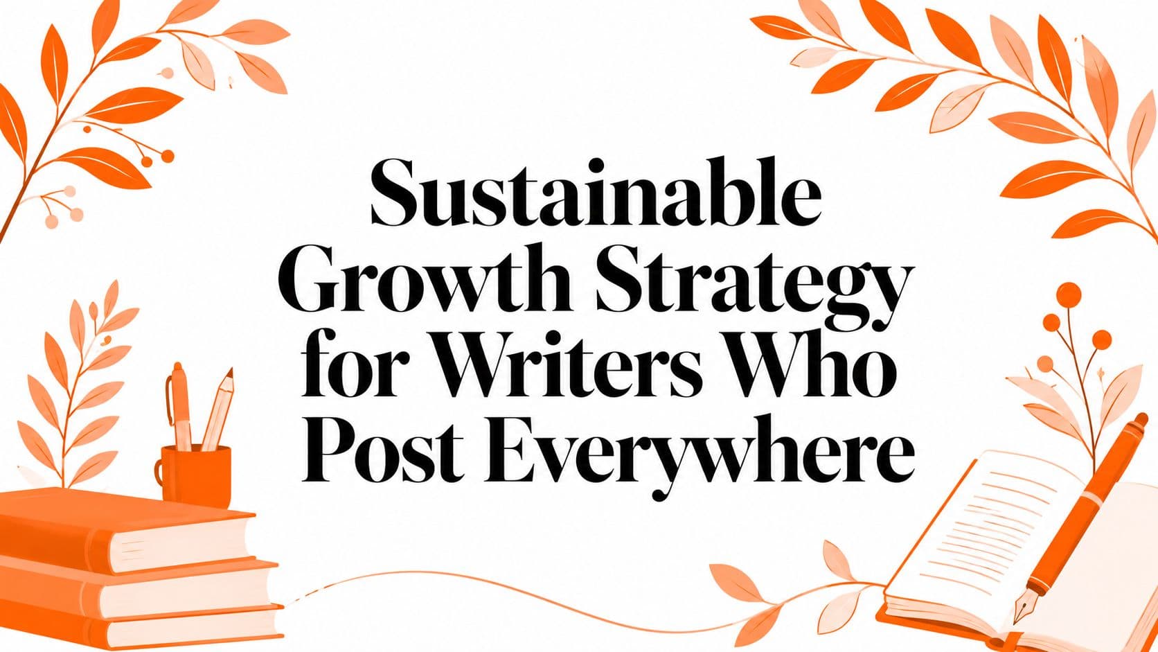 Sustainable Growth Strategy for Writers Who Post Everywhere