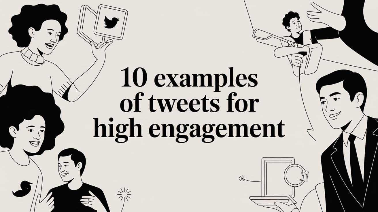 10 Examples of Tweets for High Engagement