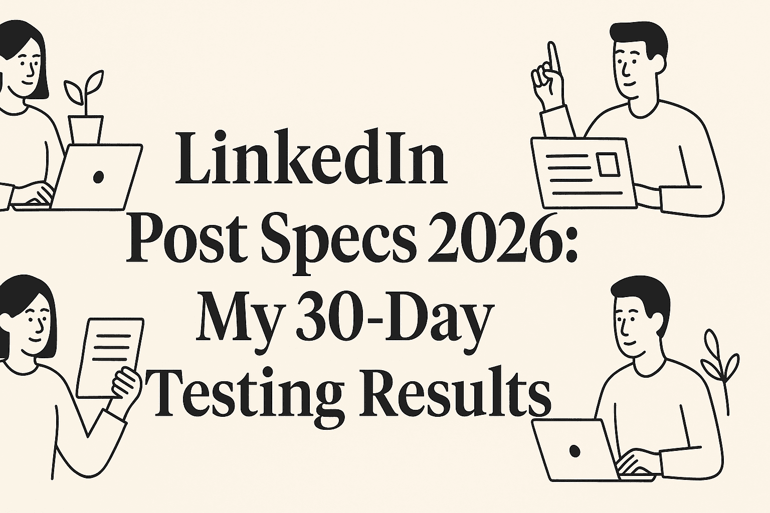 LinkedIn Post Specs 2026: My 30-Day Testing Results