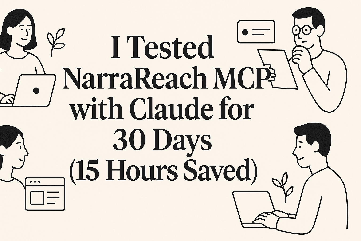 I Tested NarraReach MCP with Claude for 30 Days (15 Hours Saved)