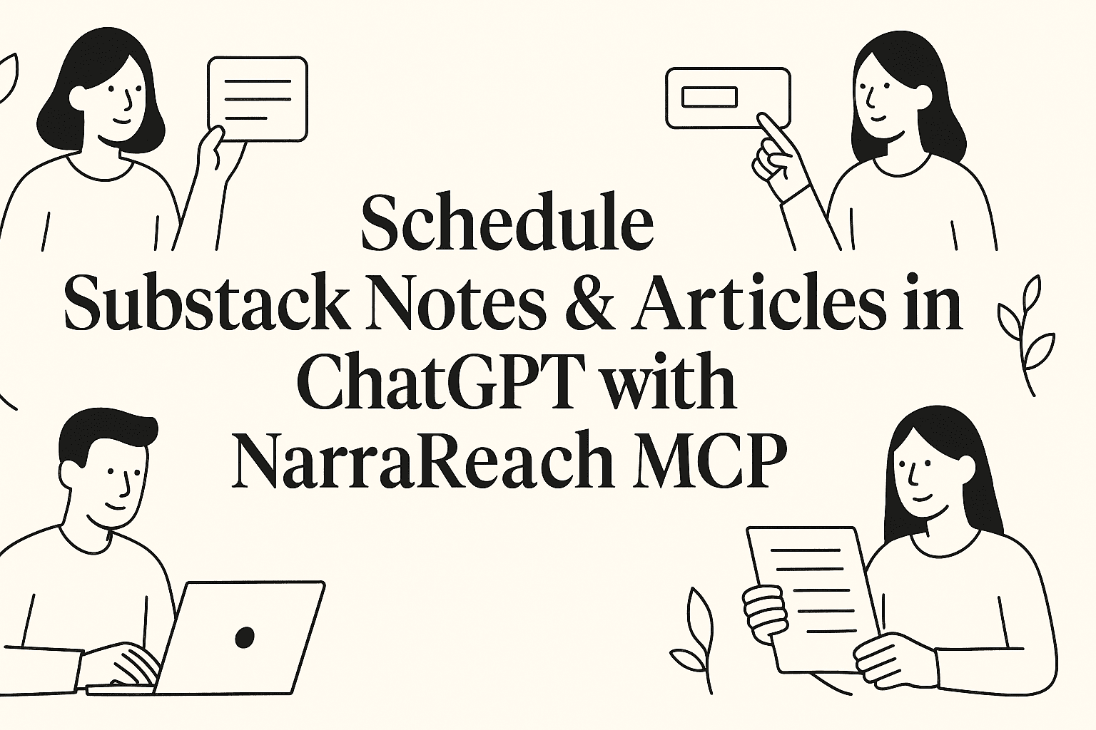 Schedule Substack Notes & Articles in ChatGPT with NarraReach MCP